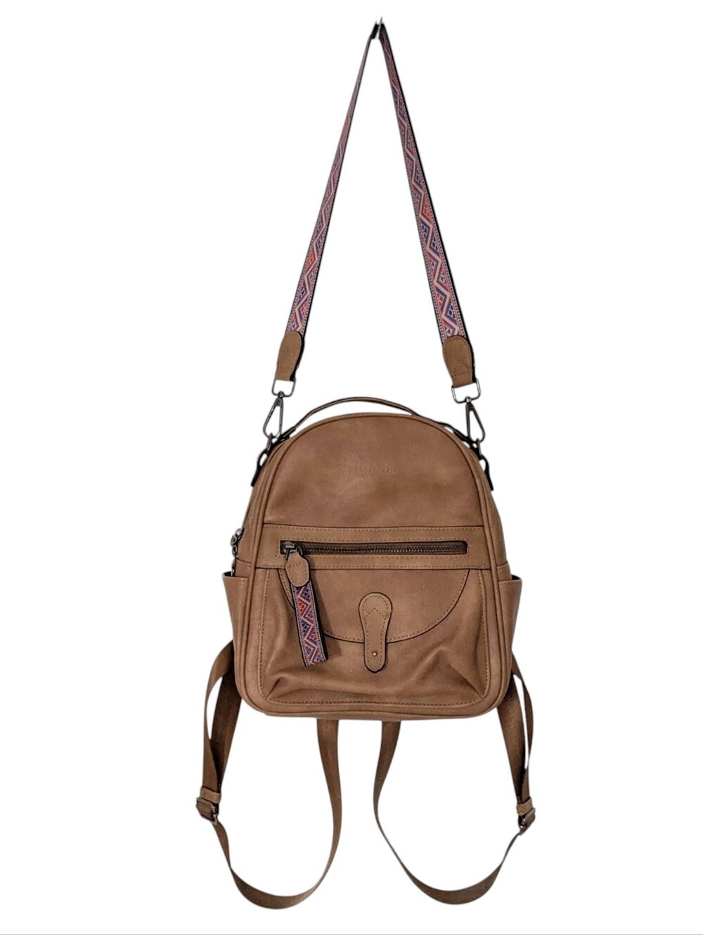 Fadeon Faux Leather Backpack